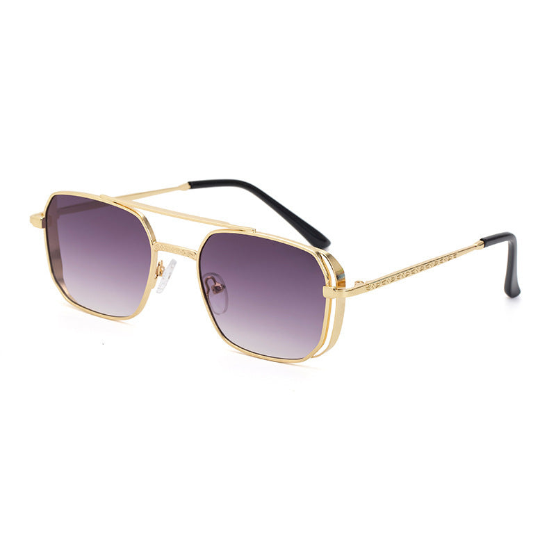 Square steampunk sunglasses