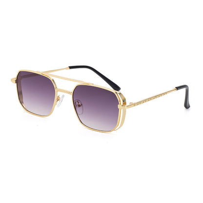 Square steampunk sunglasses