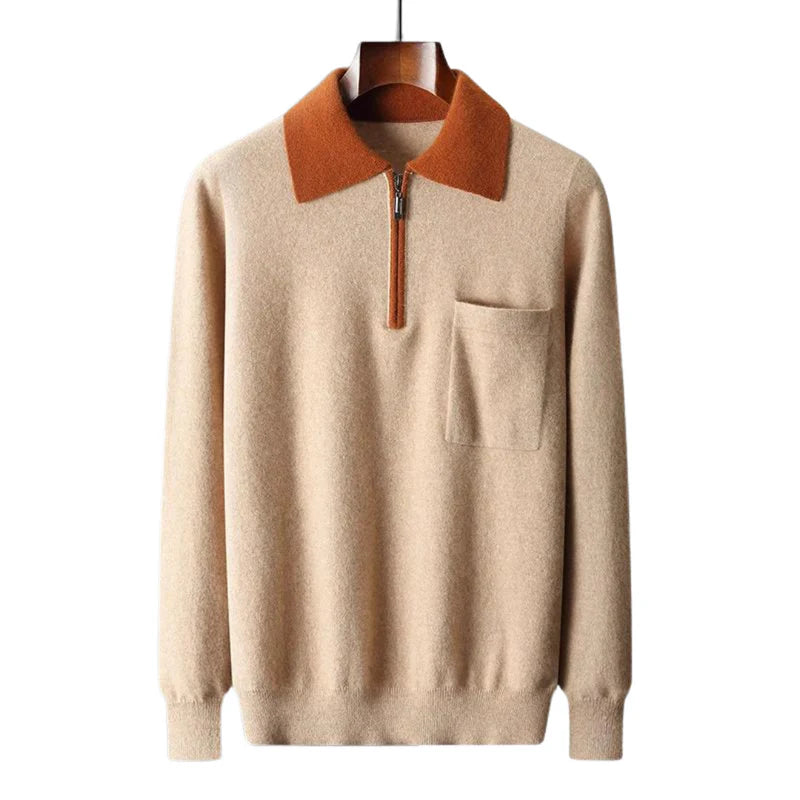 Urban Gents Knit Zip Polo